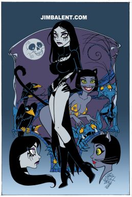 Tales Of Raven Hex & Boo Cat #1 Jim's Cartoon Variant